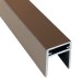 П-профиль Алюминиевый EasyDecking 35x25 Венге купить в Салавате
