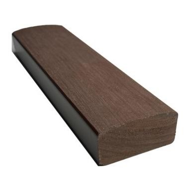 Лавочный брус Ecodecking Некст полнотелый брашированный 70х35 шоколад купить в Салавате