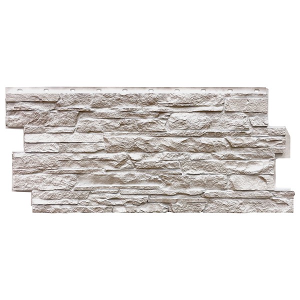 Фасадная панель FineBer, Скала, Мелованный белый купить в Салавате