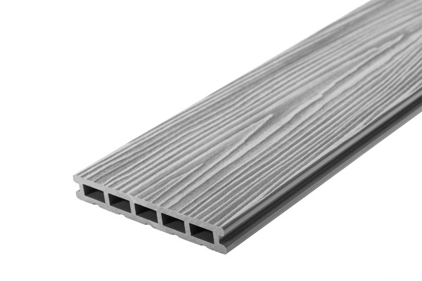 Террасная доска из ДПК RusDecking Unodeck Mogano - Серый купить в Салавате