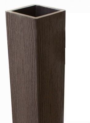Столб опорный Woodvex Co-Extrusion Венге купить в Салавате