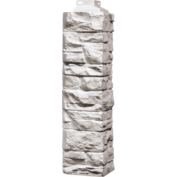 Угол наружный FineBer, Скала, Мелованный белый купить в Салавате