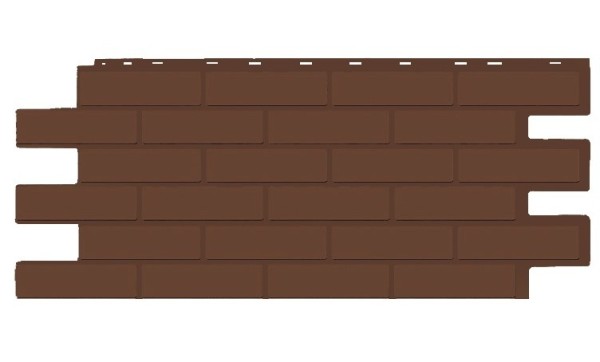 Фасадная панель T-Siding Кирпич Модерн Эко Браун купить в Салавате