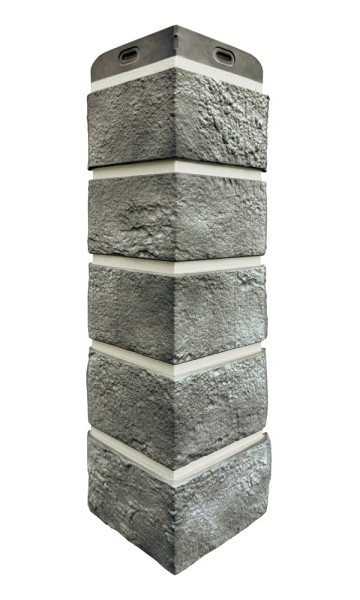 Угол Grand Line состаренный кирпич Элит гранит, ШОВ белый купить в Салавате