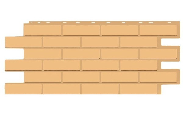 Фасадная панель T-Siding Кирпич Модерн Эко Крем купить в Салавате