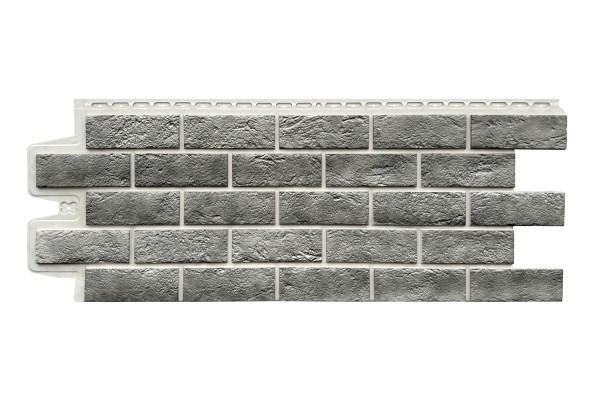 Фасадная панель Grand Line Состаренный кирпич Элит гранит, ШОВ белый купить в Салавате