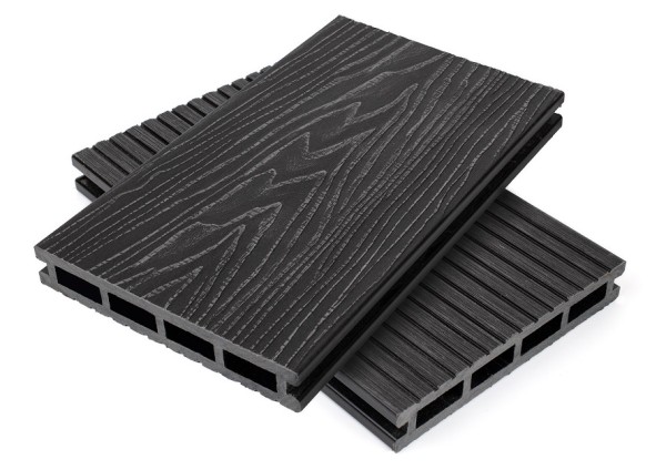 Террасная доская ДПК NanoWood Nature 3D пустотелая Графит купить в Салавате