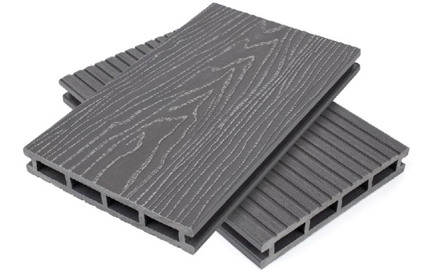 Террасная доская ДПК NanoWood Nature 3D пустотелая Серый купить в Салавате