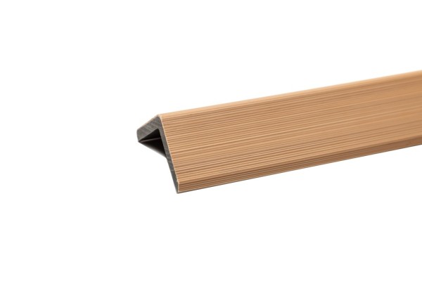 Уголок торцевой Ecodecking Скай коэкструзия 45х45х3000 Бук купить в Салавате