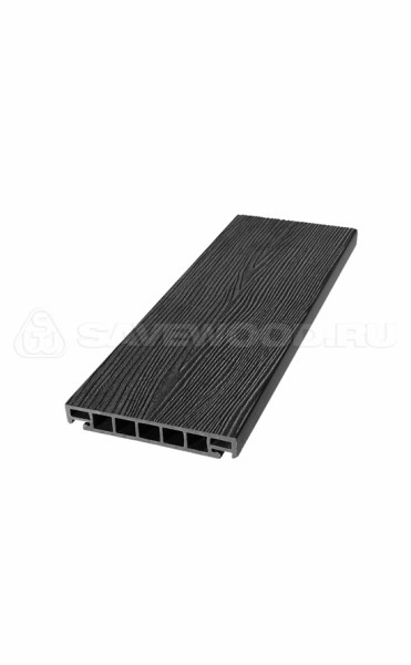Террасная доска из ДПК SW Salix (S) (R) черный купить в Салавате